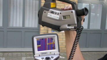 Thermografiesystem zur Vermietung Hand an Thermographiekamera